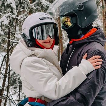 прокат снегоходов